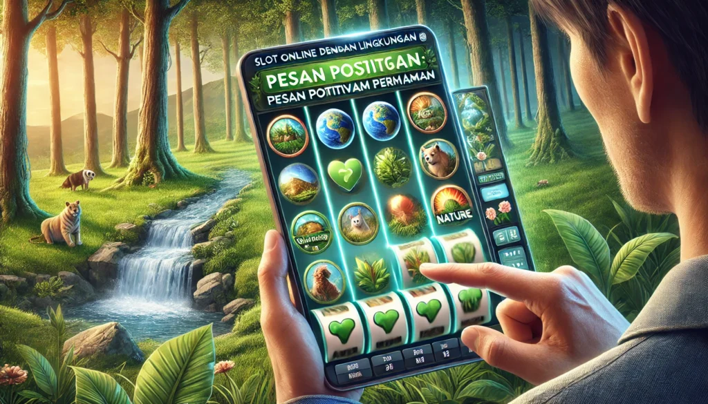 Slot Online dengan Tema Alam dan Lingkungan: Pesan Positif dalam Permainan